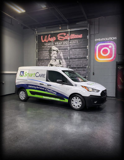 SmartCare Custom Van wrap boston