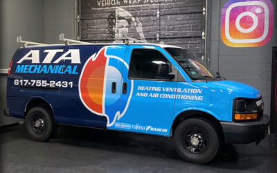 Best Ways to Customize Your HVAC Company Van Wrap