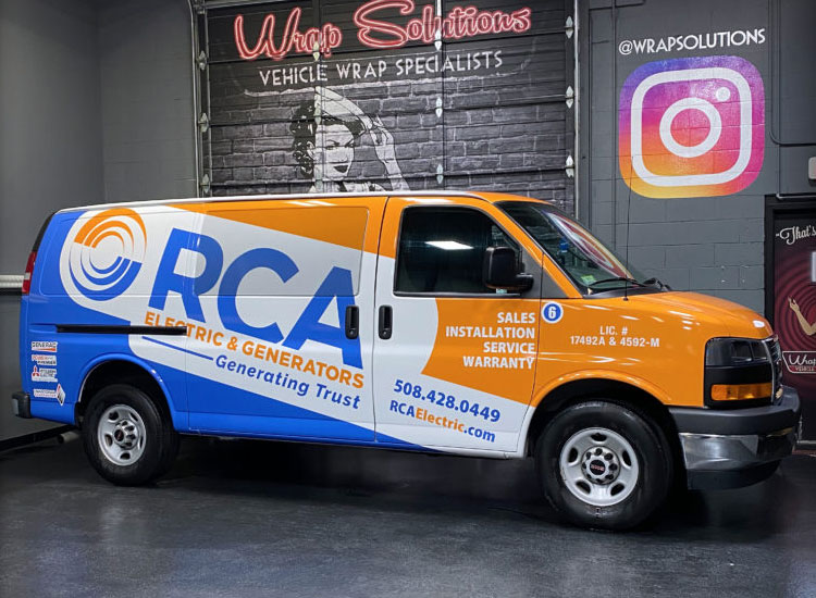 commercial fleet wrap design