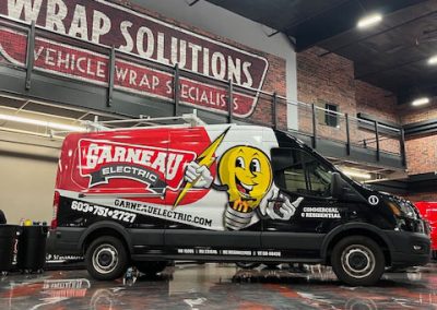 repair van wrap